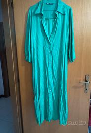 Zara green dress