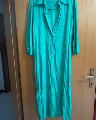 Zara green dress