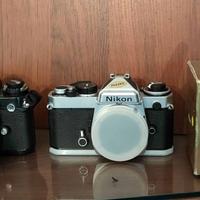 NIKON F3 Reflex + NIKON FE Reflex