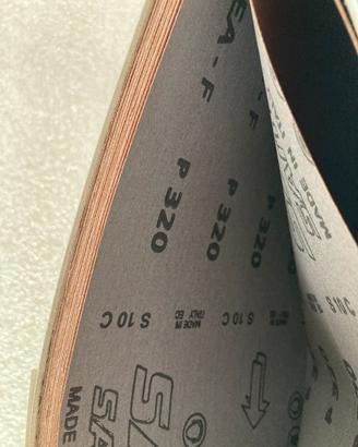 25 Fogli tela smeriglio SAIT grana 320