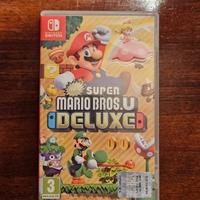 New super Mario Bros U Deluxe Nintendo switch PAL 
