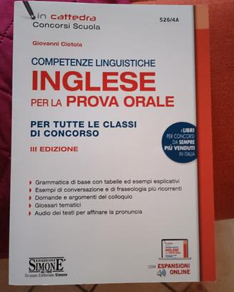 Libro Competenze linguistiche concorso scuola 