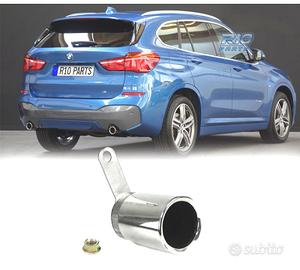 TERMINALE SCARICO POSTERIORE BMW X1 F48 14- TAPPO 