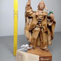 CARTAPESTA leccese I Messapi statua presepe