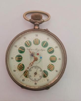 Orologio da tasca Francese primi '900 argento 