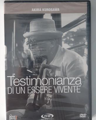 dvd kurosawa testimonianza di un essere vivente