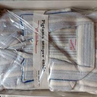 Pigiama invernale in puro cotone 