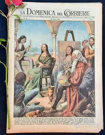 La Domenica del Corriere 20 aprile 1952 Leonardo