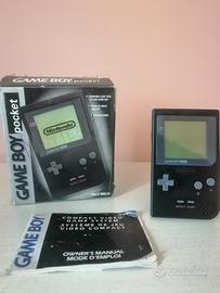 Game Boy Pocket Back- PAL- Console portatile compl