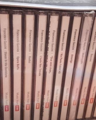 COFANETTO ORIGINALE TUTTO GUCCINI 17 CD + 2 LIBRI 