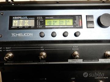 TC-Helicon VOICELIVE effetto audio canto