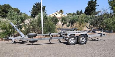 Carrello doppio asse Ellebi mod. LBN 17A LBN 160