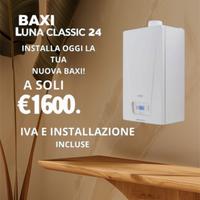 Fornitura e posa caldaia murale