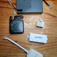 CAVI RETRAIBILI TELEFONO + ETHERNET + ADATTATORI