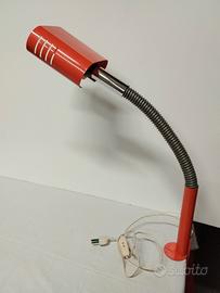 Lampada da tavolo a morsetto anni 70 design 