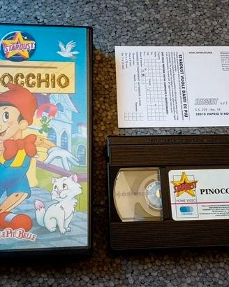 Pinocchio VHS Stardust vintage