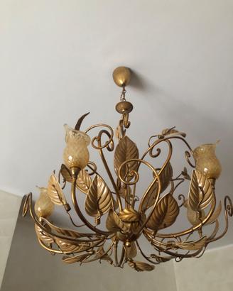 Lampadario in porcellana 