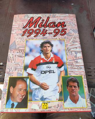 Libro Milan 1994-95 Forte Editore Maldini baresi