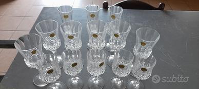 Bicchieri cristallo