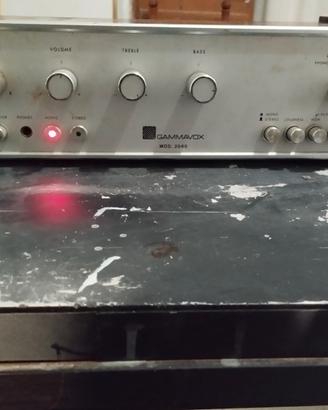 Amplificatore Gammavox 2040 anni 70.