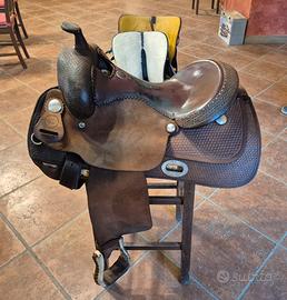 sella longhorn 15,5 pollici 