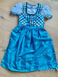 Dirndl/ Abito tirolese ragazza 140gr