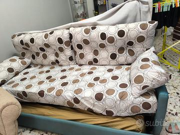 Divano letto artigianale