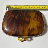 Portagioie da borsetta Vintage con specchietto int