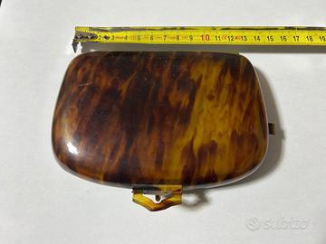 Portagioie da borsetta Vintage con specchietto int