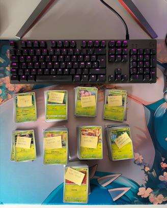 Lotti carte Pokémon jap