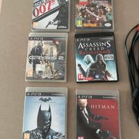 PlayStation PS3 + controller + 6 giochi
