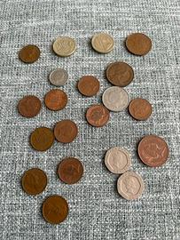 44 monete da collezione