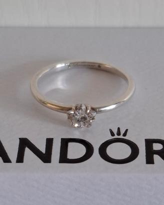 Anello Pandora Solitario Stella Celestiale