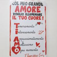Quadro da appendere san valentino