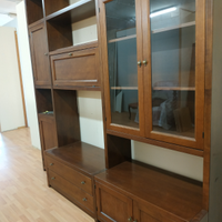 Soggiorno in massello noce africana