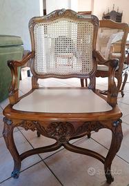 sedia capotavola provenzale  francese 4