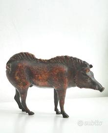Antico Cinghiale in Bronzo – Norimberga, XVII Sec.