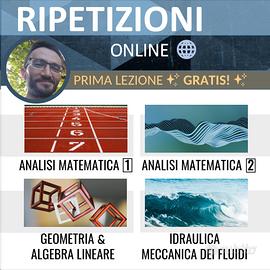 Ripetizioni Matematica, Geometria, Idraulica