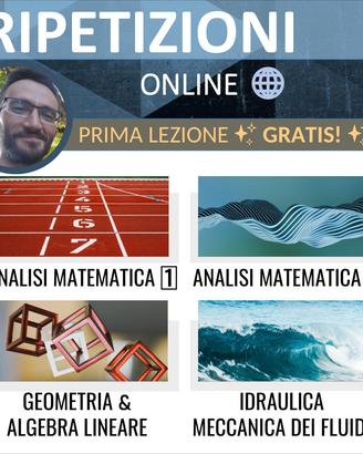 Ripetizioni Matematica, Geometria, Idraulica