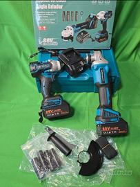 kit Avvitatore a impulsi 88V più Smerigliatrice 88