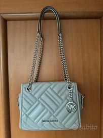 Borsa Michael Kors trapuntata Grigio Perla