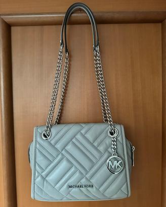 Borsa Michael Kors trapuntata Grigio Perla