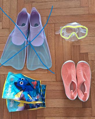 Set mare per bambine