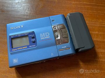 Sony MD Walkman + Rolling Stones + 5 mini disc