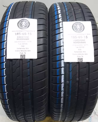 2 GOMME 185 65 15 FIRESTONE A70775