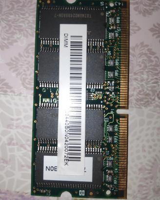 RAM 64MB SDRAM PC100 144 pin SO-DIMM Mitsubishi