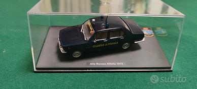 Modellino Alfa Romeo della Guardia di Finanza in s