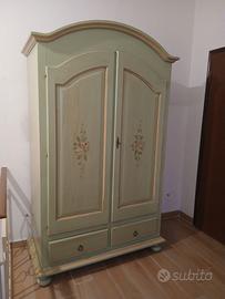 Set Mobili in Legno Decorati a Mano – Stile Shabby