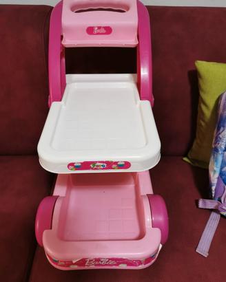 Cucina e carrello barbie