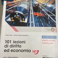 101 lezioni di diritto ed economia primo biennio